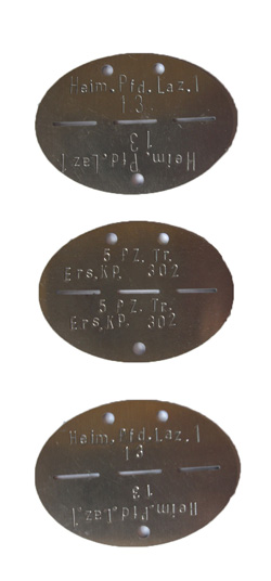 Military Dog Tags For All Branches Includes 5 Lines of Stamped Text –  Bradley's Custom