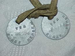 ww1 dog tags